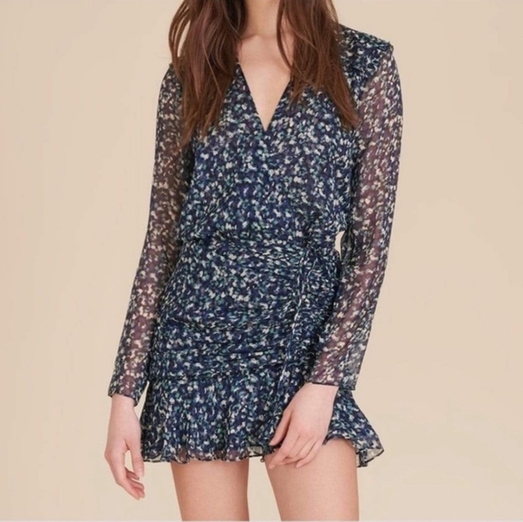 Veronica Beard Anjali Silk Mini Dress Size 10 - Picture 1 of 11